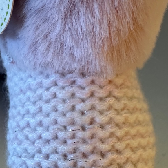 First Steps Pink Faux Fur Baby Boots - Picture 3 of 5
